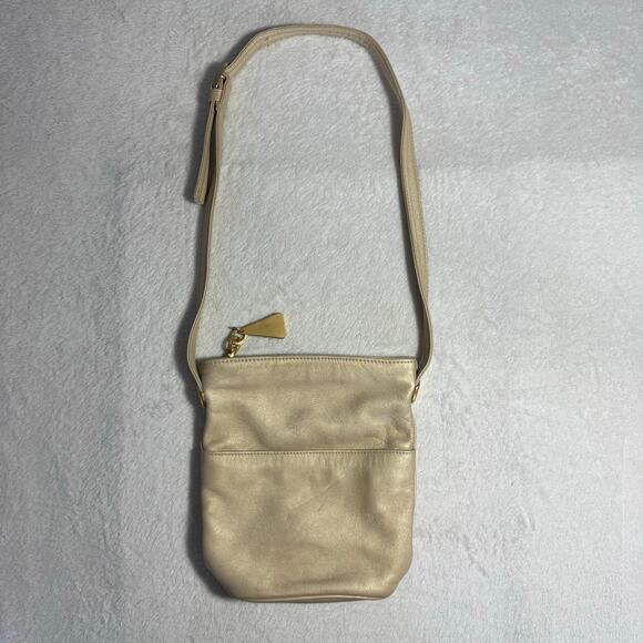 Vintage Leather Mini Duffle/Barrel Shoulder Bag by SHARIF - Picture 2 of 13